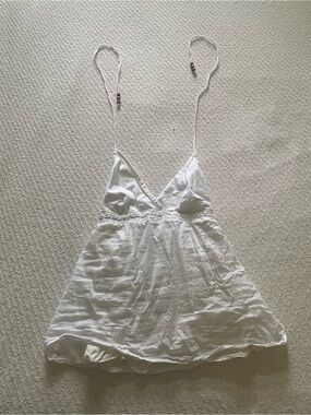 Vintage Y2K Pure Silk and Cotton Abercrombie & Fitch Top